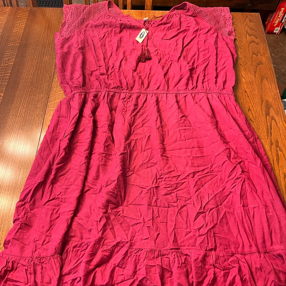 size 4x brand new old navy midi dress